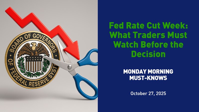 Monday Morning Must-Knows - October 27, 2025
