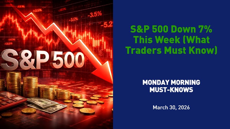 Monday Morning Must-Knows - March 30, 2026