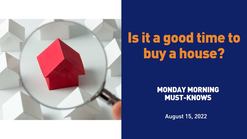 Monday Market Must-Knows: August 15, 2022