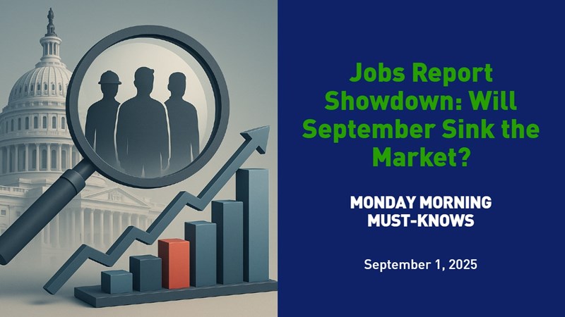 Monday Morning Must-Knows - September 1, 2025